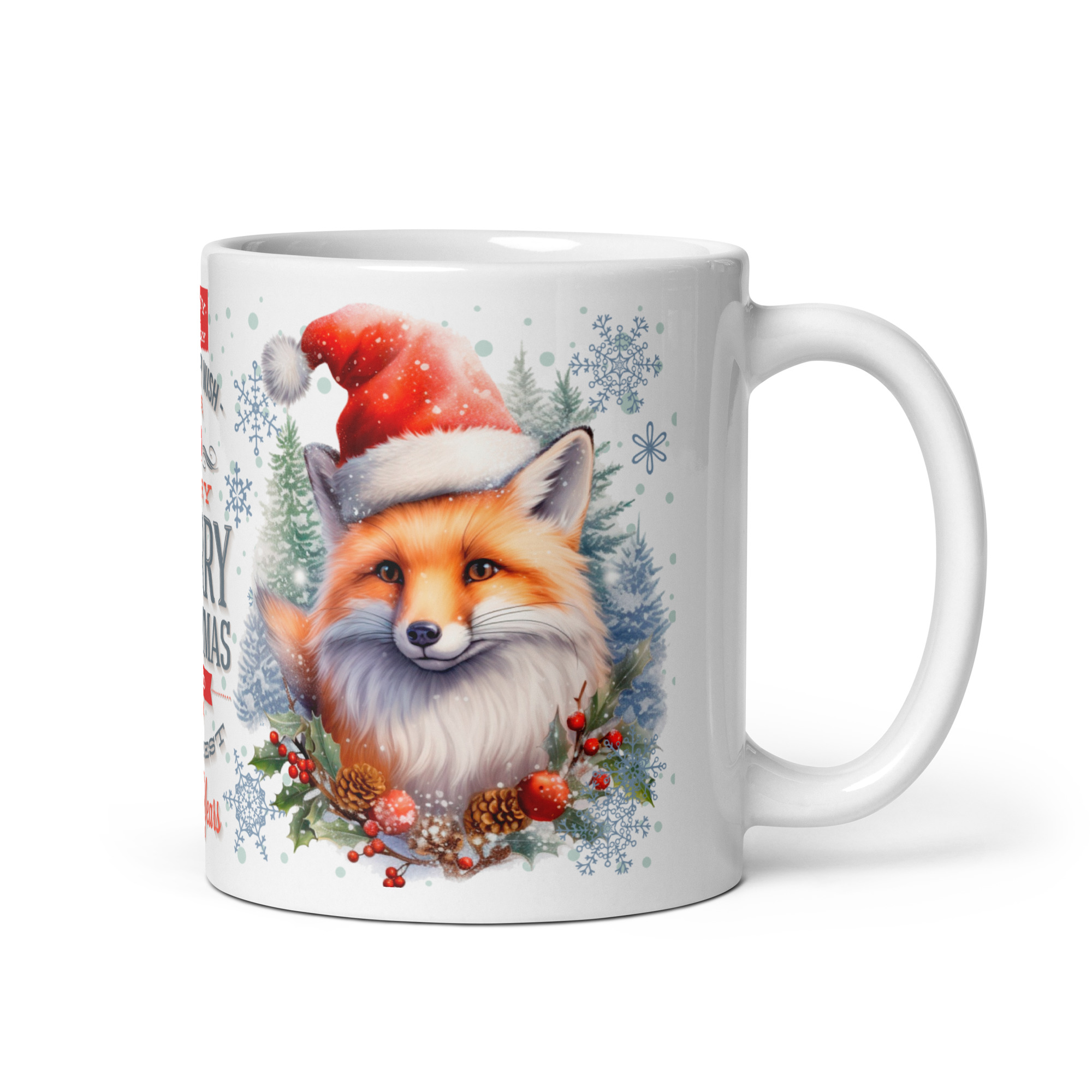 merry christmas fox | coffee mug | oz merry christmas fox | coffee mug | oz