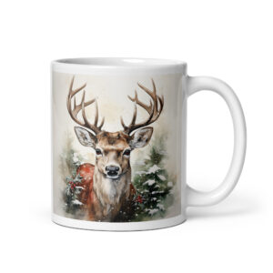 christmas buck | coffee mug | 11 oz